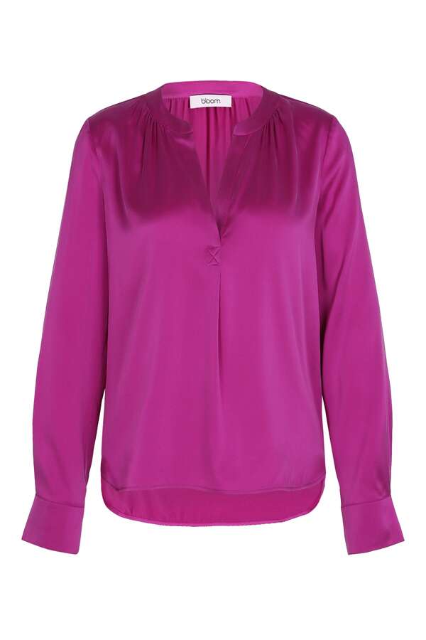 Bluse aus Seidenstretch 