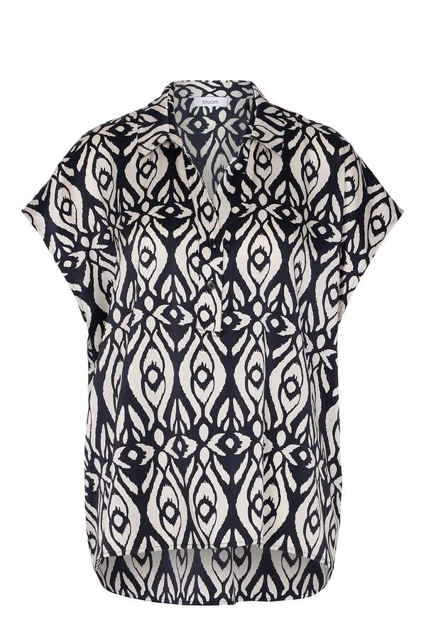 Bluse aus Seidenstretch
