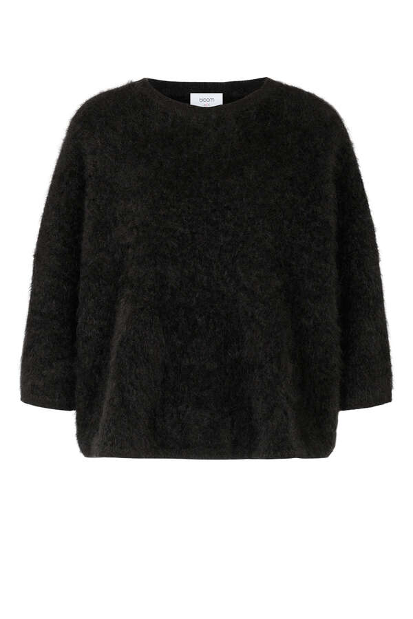 Shirtpullover aus Mink Wash Cashmere