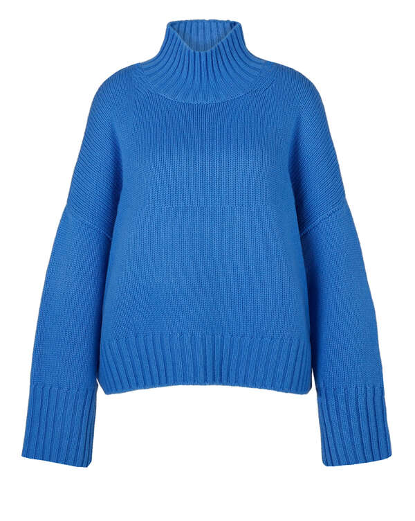 Rollkragen-Pullover mit Cashmere