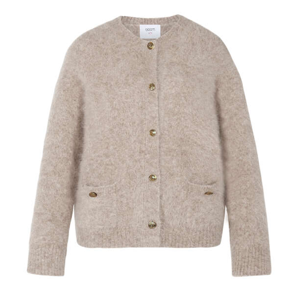 Cardigan aus Brushed Alpaca 