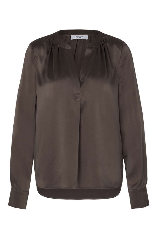 Bluse aus Seidenstretch