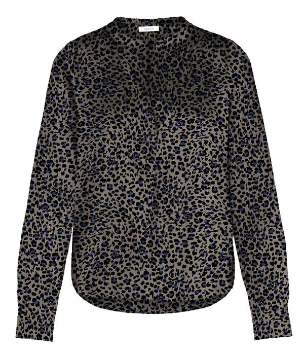 Bluse aus Seidenstretch 