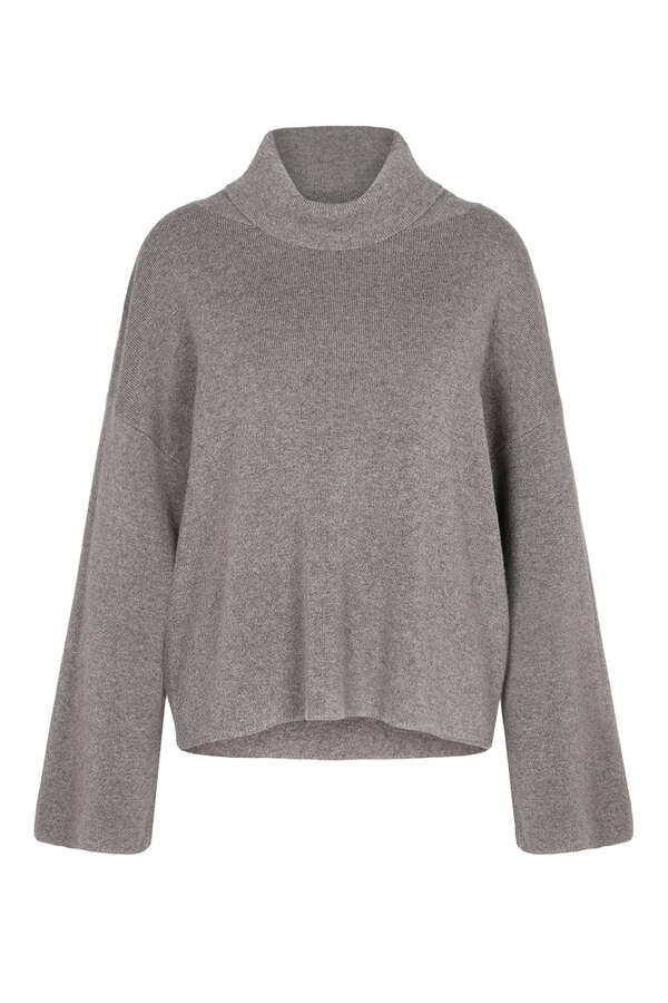Rollkragen-Pullover aus Merino
