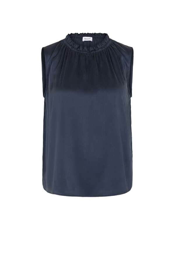 Bluse aus Seidenstretch