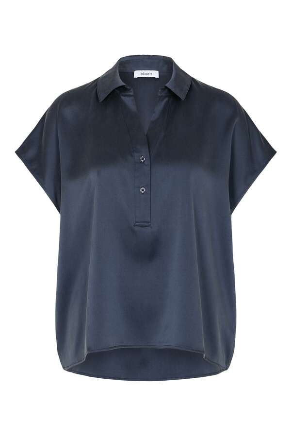 Bluse aus Seidenstretch
