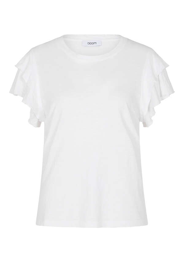 Shirt aus Slub Jersey