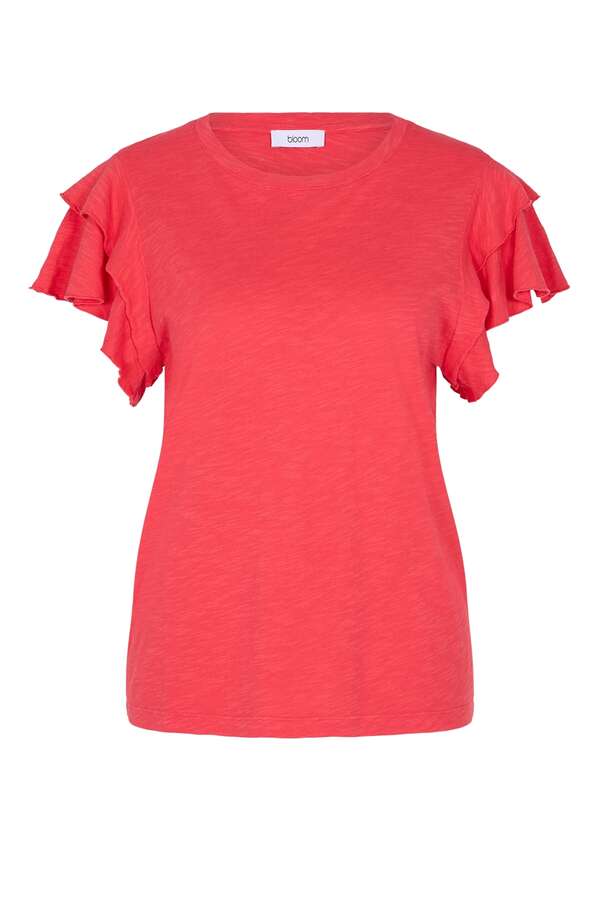 Shirt aus Slub Jersey