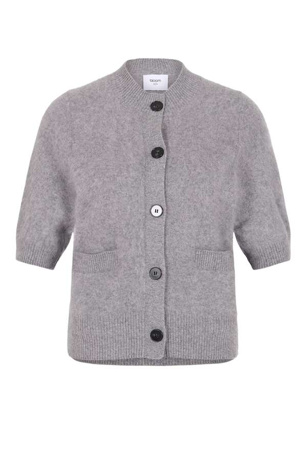 Cardigan aus Mink Wash Wolle 