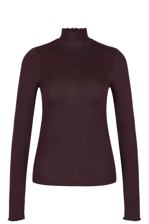 Longsleeve mit Wolle 