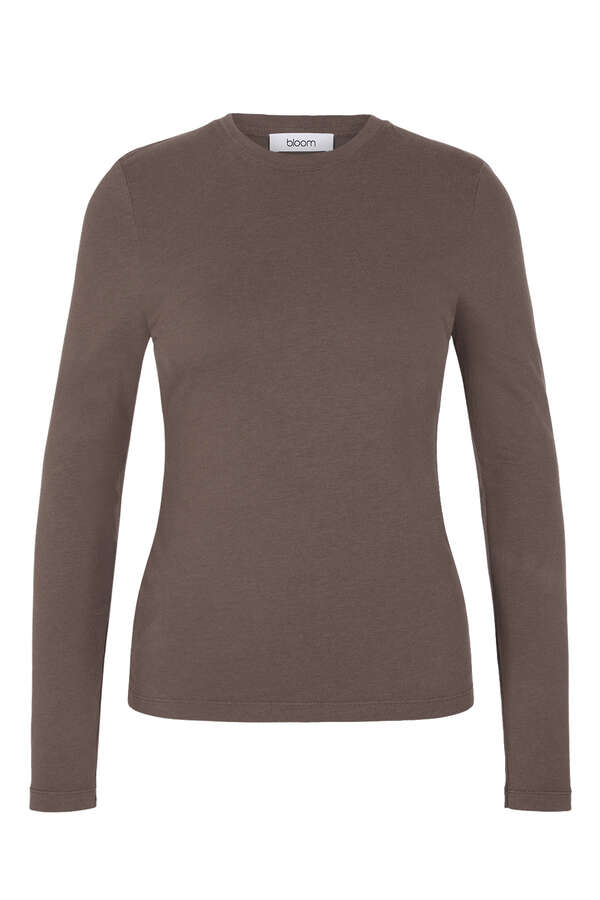 Longsleeve mit Baumwolle und Modal