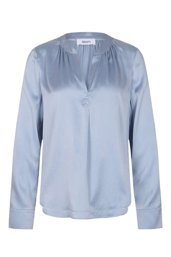 Bluse aus Seidenstretch