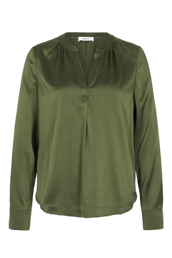 Bluse aus Seidenstretch