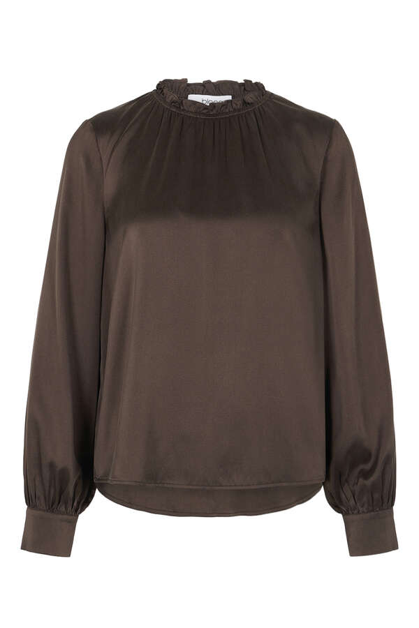 Bluse aus Seidenstretch