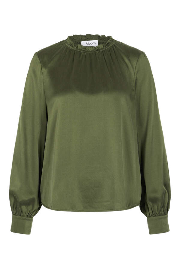 Bluse aus Seidenstretch