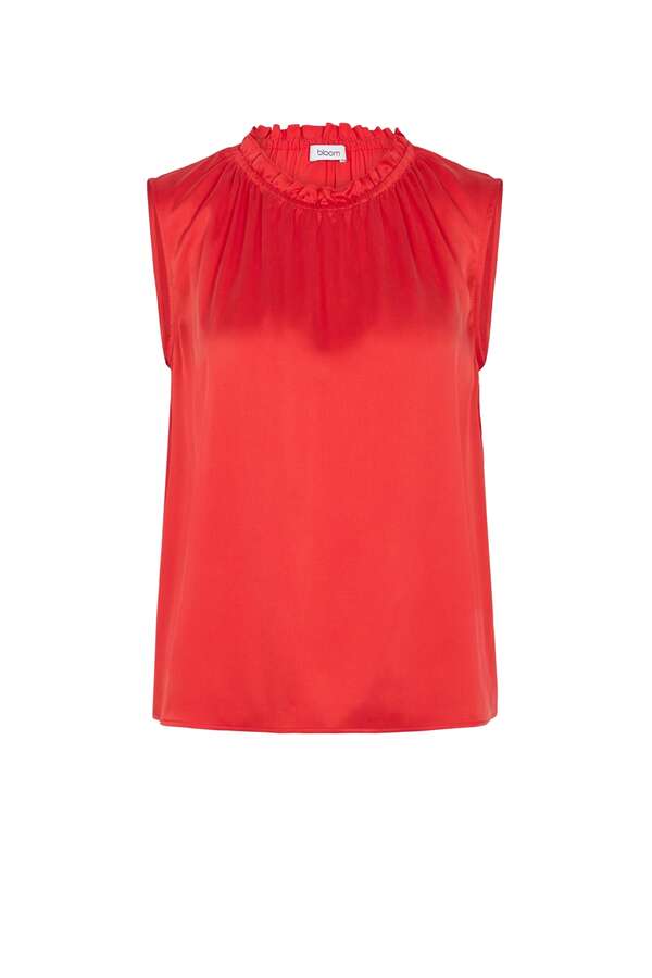 Bluse aus Seidenstretch