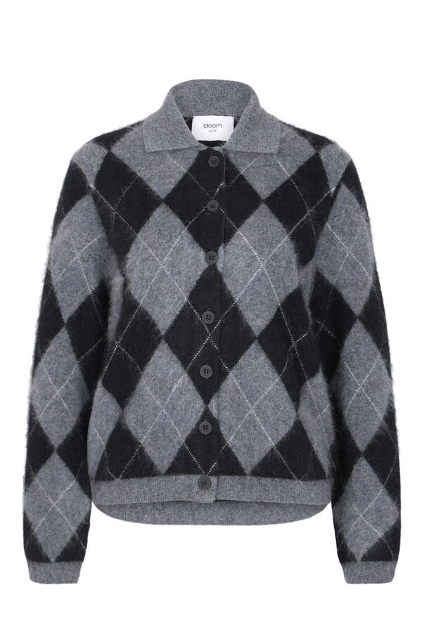 Cardigan aus Mink Wash Wolle