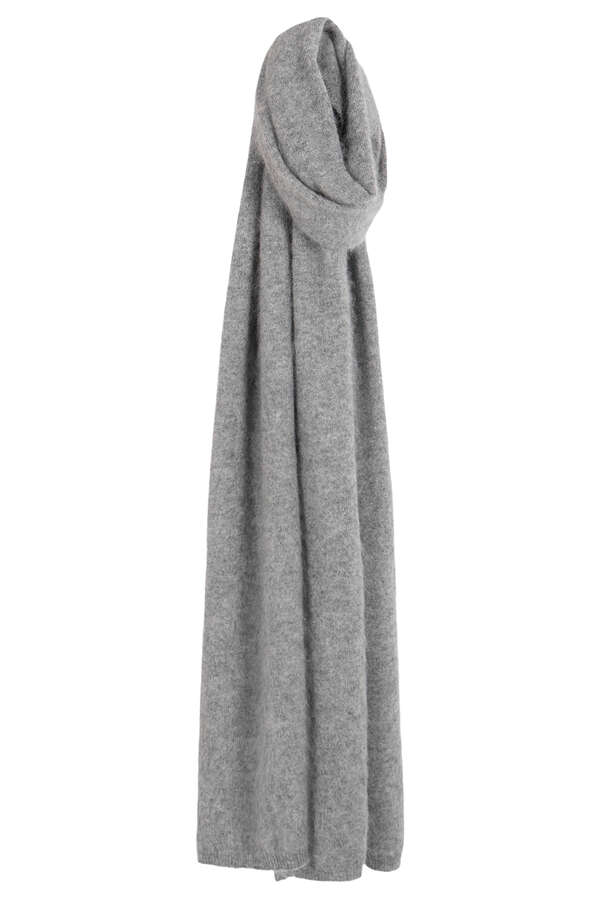 Schal aus Mink Wash Wolle 